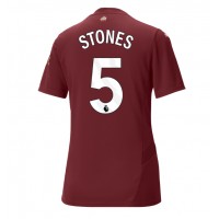 Fotbalové Dres Manchester City John Stones #5 Dámské Alternativní 2024-25 Krátký Rukáv